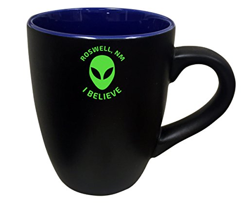 Roswell New Mexico UFO Alien Ceramic Mug 2 Pack