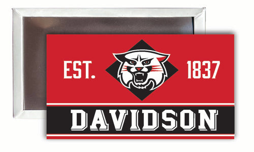 Davidson College  2x3-Inch NCAA Vibrant Collegiate Fridge Magnet - Multi-Surface Team Pride Accessory Single Unit