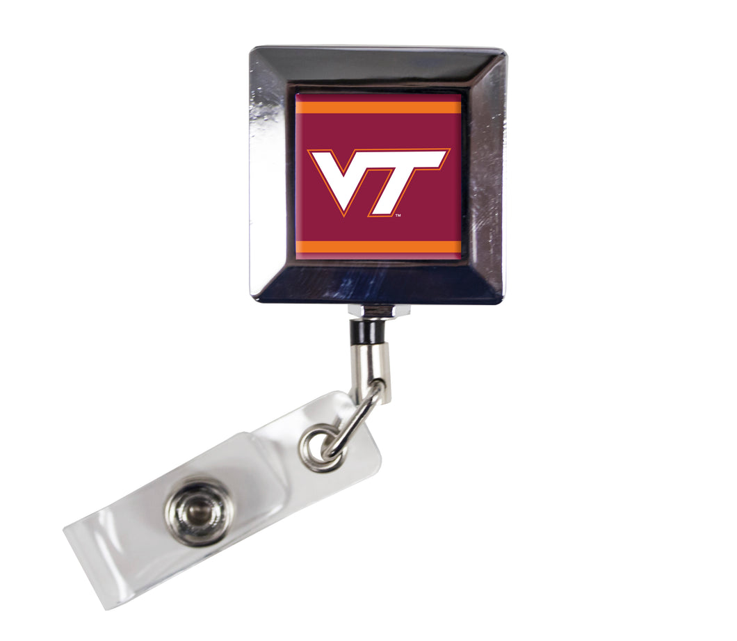 Virginia Polytechnic Institute VT Hokies 2-Pack Retractable Badge Holder