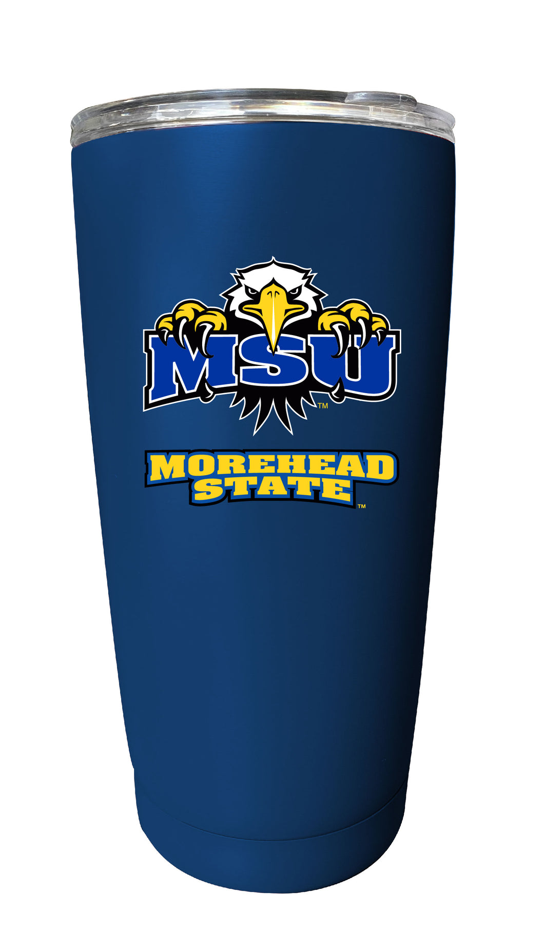 Morehead State University NCAA Insulated Tumbler - 16oz Stainless Steel Travel Mug Choose Your Color