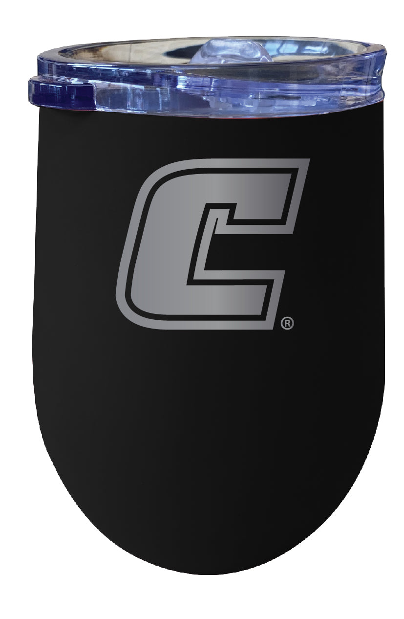 University of Tennessee at Chattanooga NCAA Laser-Etched Wine Tumbler - 12oz  Stainless Steel Insulated Cup