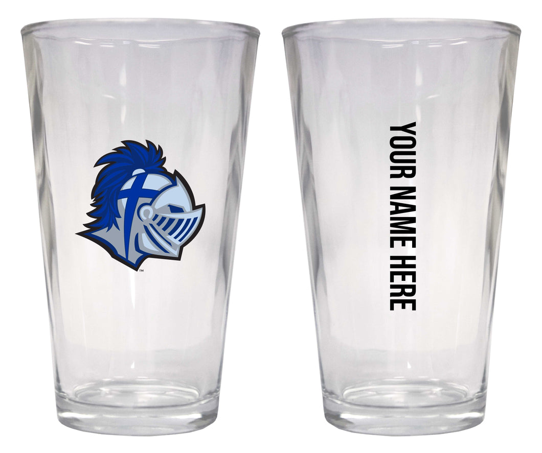 Customizable NCAA Southern Wesleyan University 16 oz Pint Glass – Perfect Gift Personalized With your own  or any fan name