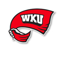 Load image into Gallery viewer, Western Kentucky Hilltoppers 4-Inch Mascot Logo NCAA Vinyl Decal Sticker for Fans, Students, and Alumni
