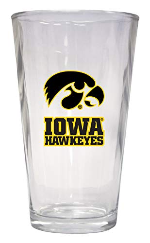 NCAA Iowa Hawkeyes Officially Licensed Logo Pint Glass – Classic Collegiate Beer Glassware