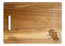 Load image into Gallery viewer, Stephen F. Austin State University Engraved Wooden Cutting Board 10&quot; x 14&quot; Acacia Wood
