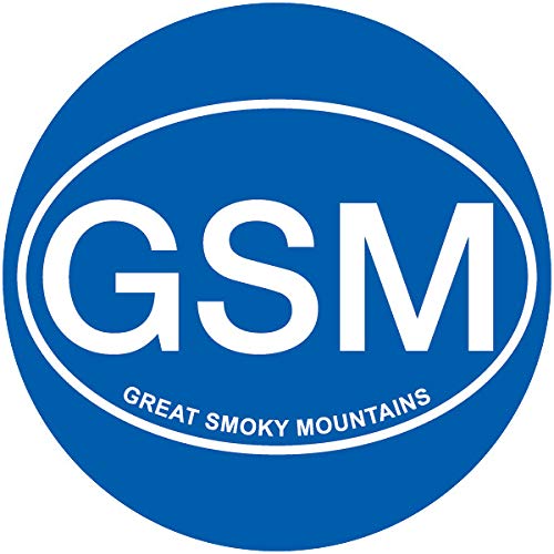 R and R Imports Great Smoky Mountains Tennessee 4 Inch Round Magnet