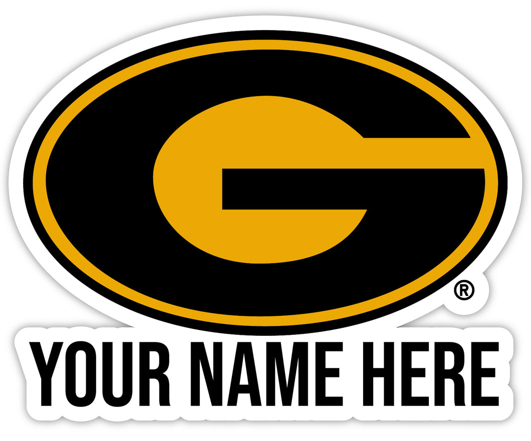 Grambling State Tigers 9x14-Inch Mascot Logo NCAA Custom Name Vinyl Sticker - Personalize with Name