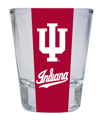 Indiana Hoosiers NCAA Legacy Edition 2oz Round Base Shot Glass Clear