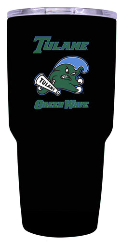 Tulane University Green Wave Mascot Logo Tumbler - 24oz Color-Choice Insulated Stainless Steel Mug