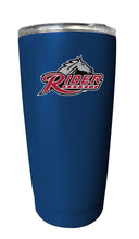 Load image into Gallery viewer, Rider University Broncs 16 oz Insulated Stainless Steel Tumbler - Choose Your Color.
