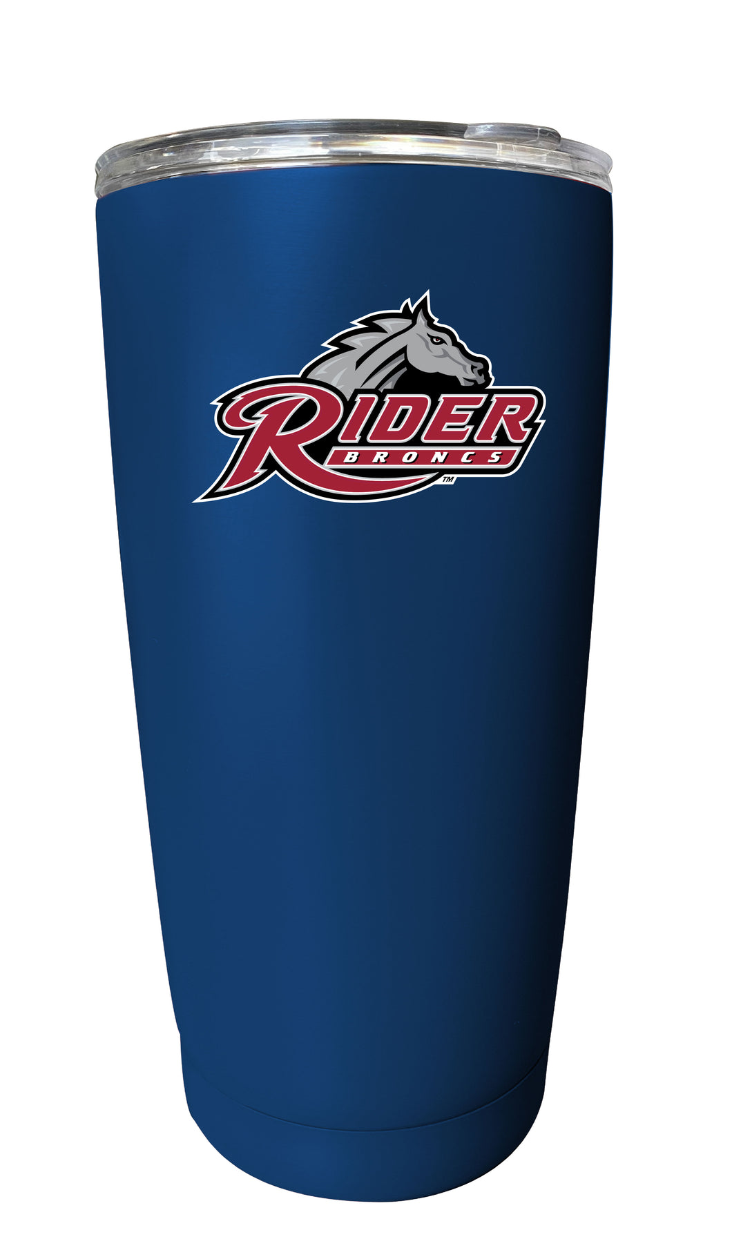 Rider University Broncs NCAA Insulated Tumbler - 16oz Stainless Steel Travel Mug Choose Your Color