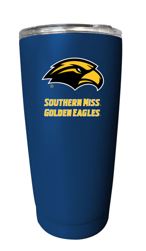 Southern Mississippi Golden Eagles NCAA Insulated Tumbler - 16oz Stainless Steel Travel Mug Choose Your Color
