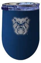 Load image into Gallery viewer, Butler Bulldogs 12 oz Etched Insulated Wine Stainless Steel Tumbler - Choose Your Color
