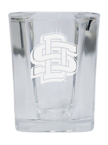 South Dakota State Jackrabbits NCAA Collector's Edition 2oz Square Shot Glass - Laser Etched Logo 