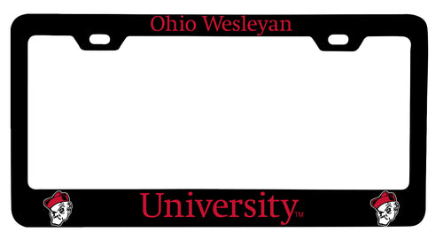 NCAA Ohio Wesleyan University Alumni License Plate Frame - Colorful Heavy Gauge Metal, Officially Licensed
