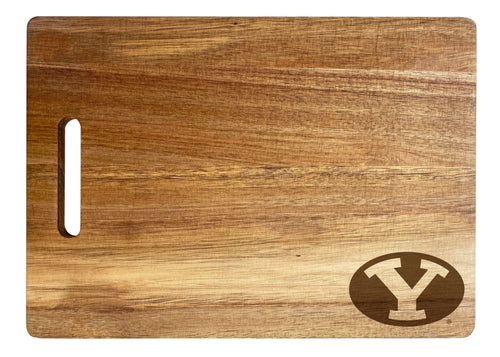 Brigham Young Cougars Classic Acacia Wood Cutting Board - Small Corner Logo