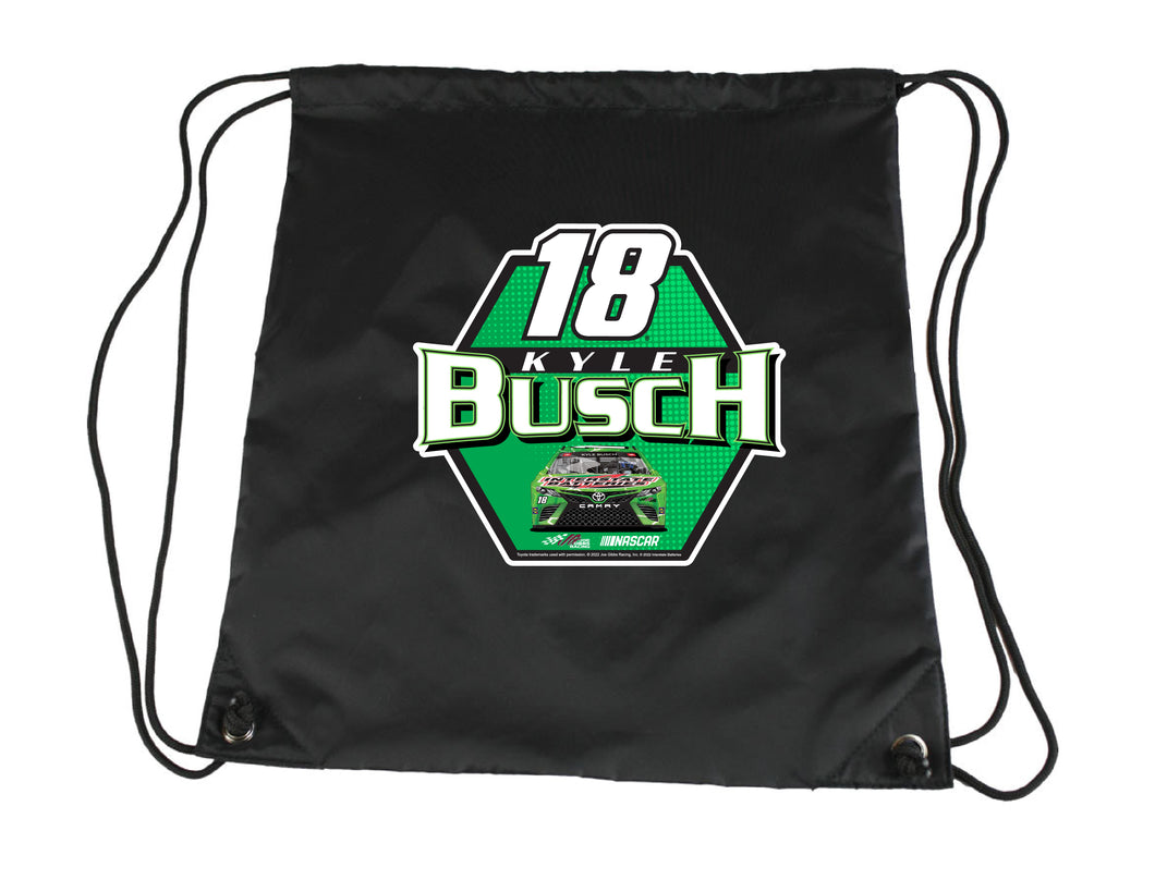 Kyle Busch Nascar Cinch Bag with Drawstring New for 2022