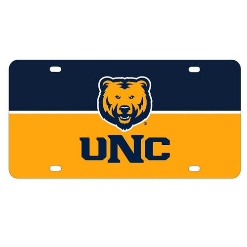 NCAA Northern Colorado Bears Metal License Plate - Lightweight, Sturdy & Versatile
