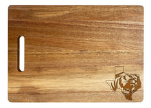 Load image into Gallery viewer, East Texas Baptist University Classic Acacia Wood Cutting Board - Small Corner Logo
