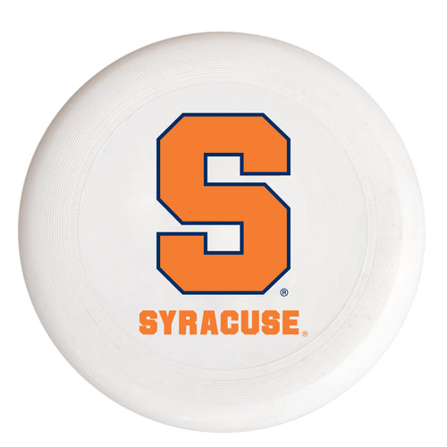 Syracuse Orange NCAA Licensed Flying Disc - Premium PVC, 10.75” Diameter, Perfect for Fans & Players of All Levels