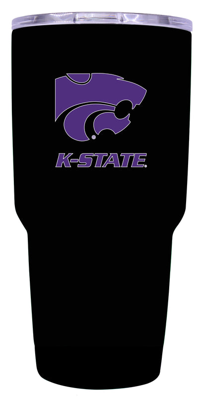 Kansas State Wildcats Mascot Logo Tumbler - 24oz Color-Choice Insulated Stainless Steel Mug