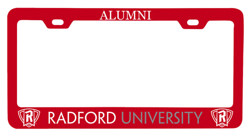 NCAA Radford University Highlanders Alumni License Plate Frame - Colorful Heavy Gauge Metal, Officially Licensed