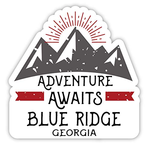 Blue Ridge Georgia Souvenir 2-Inch Vinyl Decal Sticker Adventure Awaits Design