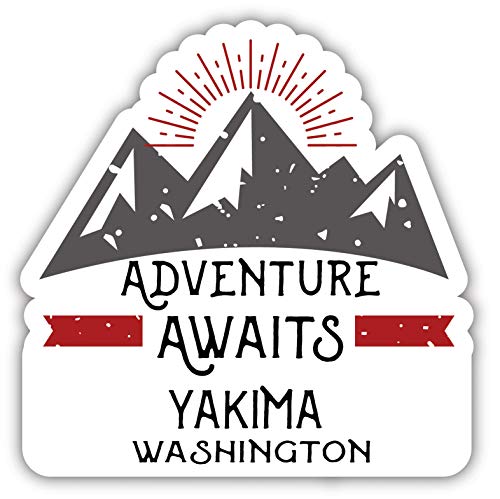 Yakima Washington Souvenir Decorative Stickers (Choose theme and size)