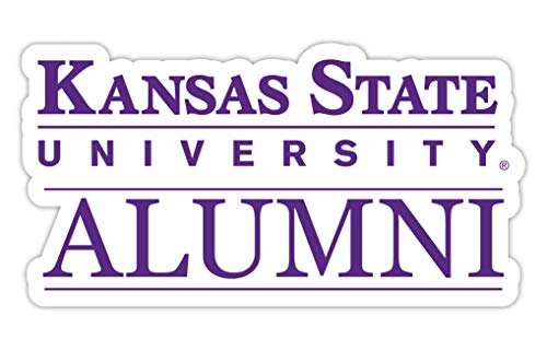 Kansas State Wildcats 4-Inch Alumni 4-Pack NCAA Vinyl Sticker - Durable School Spirit Decal