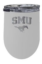 Load image into Gallery viewer, Southern Methodist University 12 oz Etched Insulated Wine Stainless Steel Tumbler - Choose Your Color
