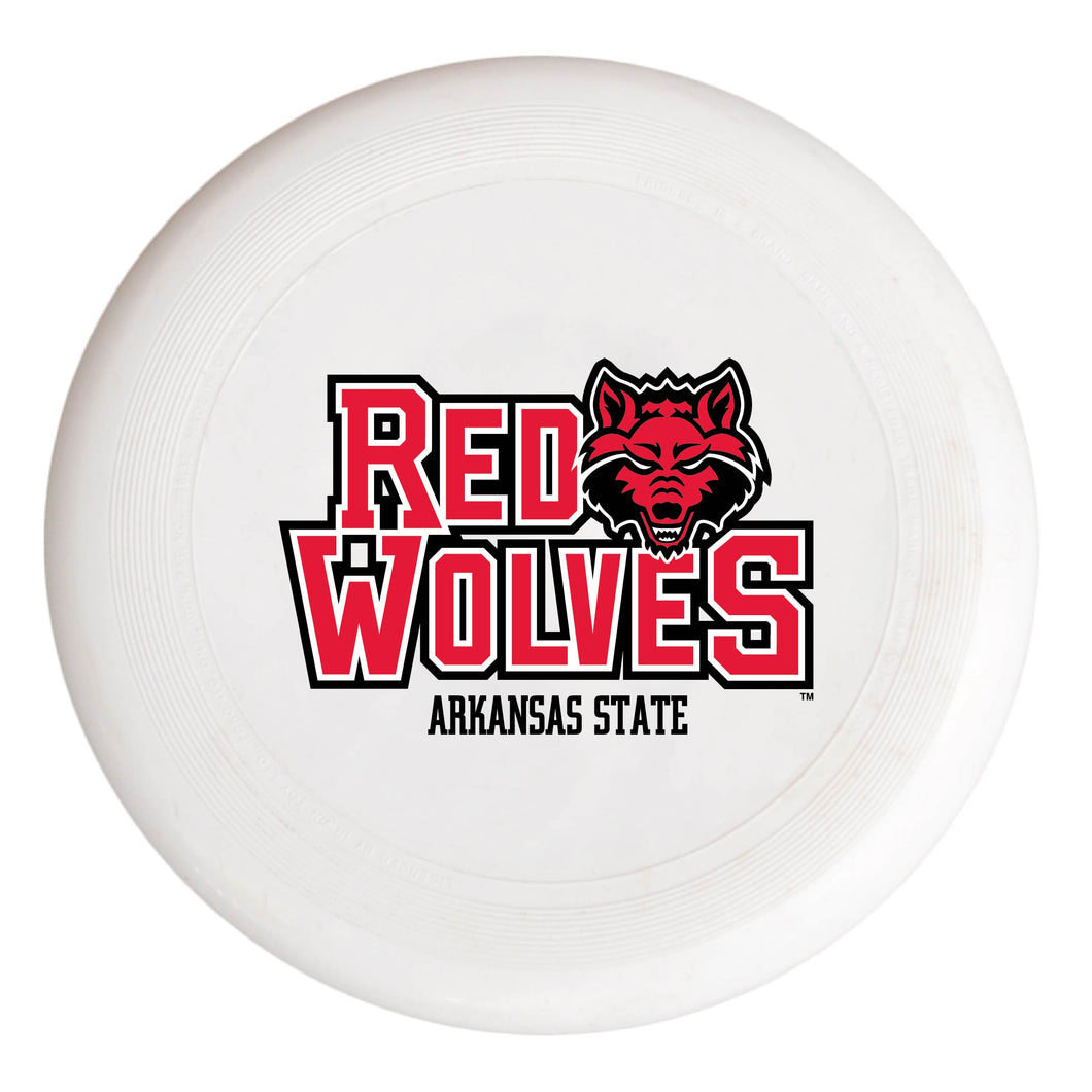 Arkansas State NCAA Licensed Flying Disc - Premium PVC, 10.75” Diameter, Perfect for Fans & Players of All Levels