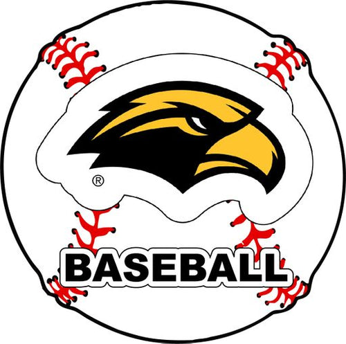 Southern Mississippi Golden Eagles 4-Inch Round Baseball NCAA Passion Vinyl Decal Sticker