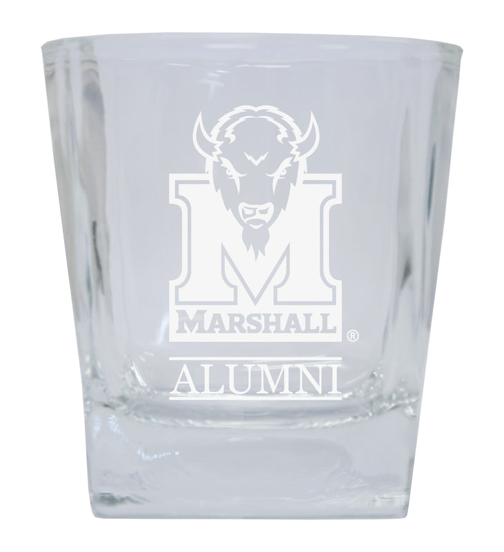 Marshall Thundering Herd 2-Pack Alumni Elegance 10oz Etched Glass Tumbler