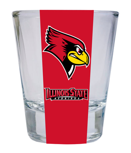 Illinois State Redbirds NCAA Legacy Edition 2oz Round Base Shot Glass Clear