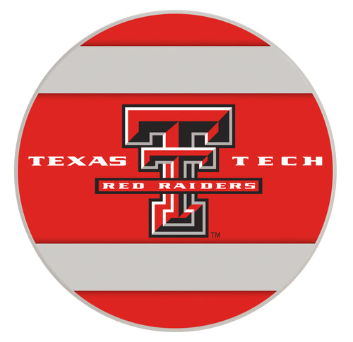 Texas Tech Red Raiders Officially Licensed Paper Coasters (4-Pack) - Vibrant, Furniture-Safe Design