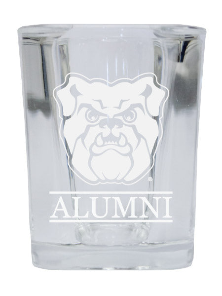 NCAA Butler Bulldogs Alumni 2oz Laser Etched Square Shot Glass 