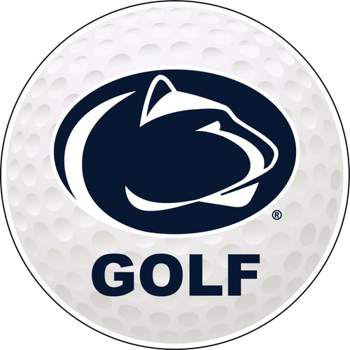 Penn State Nittany Lions 4-Inch Round Golf NCAA Fairway Fervor Vinyl Decal Sticker