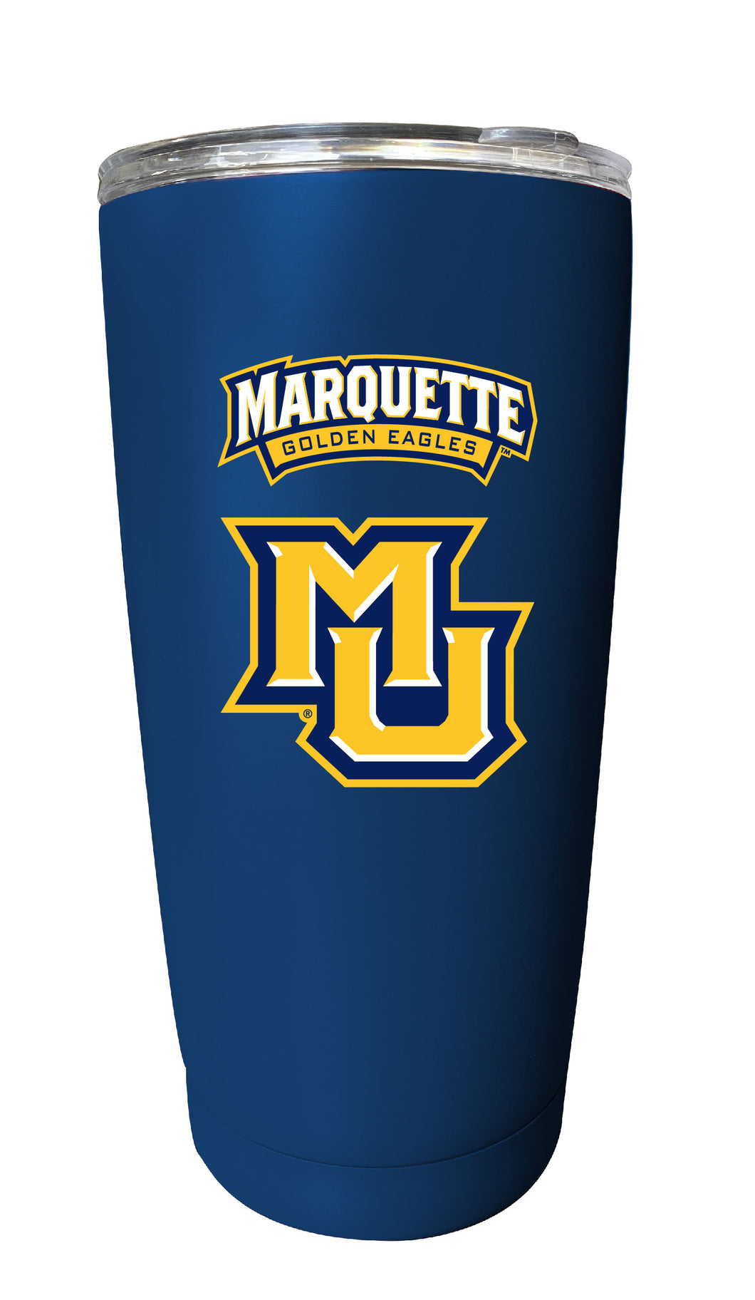 Marquette Golden Eagles NCAA Insulated Tumbler - 16oz Stainless Steel Travel Mug Choose Your Color