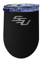 Load image into Gallery viewer, Savannah State University 12 oz Etched Insulated Wine Stainless Steel Tumbler - Choose Your Color
