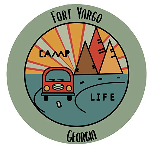 Fort Yargo Georgia Souvenir Decorative Stickers (Choose theme and size)