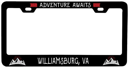 R and R Imports Williamsburg Virginia Vanity Metal License Plate Frame