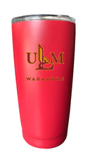 Load image into Gallery viewer, University of Louisiana Monroe NCAA Insulated Tumbler - 16oz Stainless Steel Travel Mug Choose Your Color
