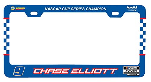 Chase Elliott #9 Nascar Champion License Plate Frame