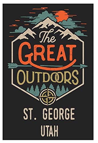 St. George Utah Souvenir 2x3-Inch Fridge Magnet The Great Outdoors
