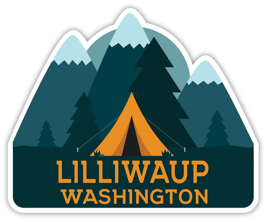 Lilliwaup Washington Souvenir Decorative Stickers (Choose theme and size)