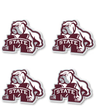 Load image into Gallery viewer, Mississippi State Bulldogs 4-Inch Mascot Logo NCAA Vinyl Decal Sticker for Fans, Students, and Alumni
