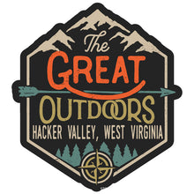 Load image into Gallery viewer, Hacker Valley West Virginia Souvenir Decorative Stickers (Choose theme and size)
