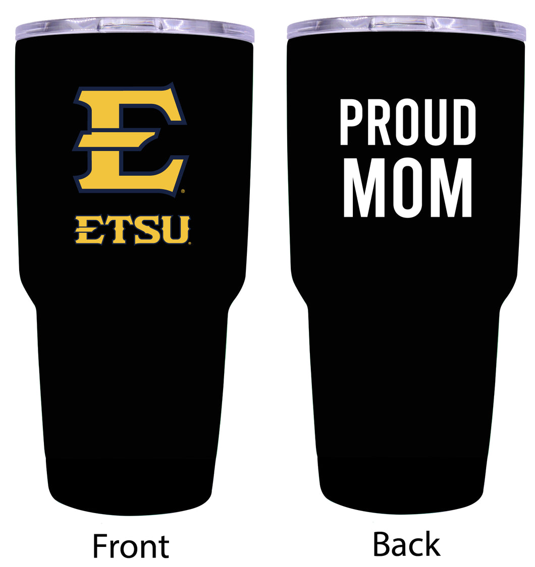 East Tennessee State University Proud Mom Insulated Stainless Steel Tumbler