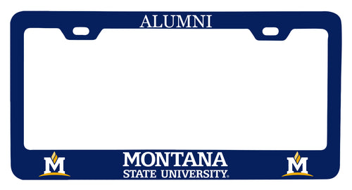 NCAA Montana State Bobcats Alumni License Plate Frame - Colorful Heavy Gauge Metal, Officially Licensed