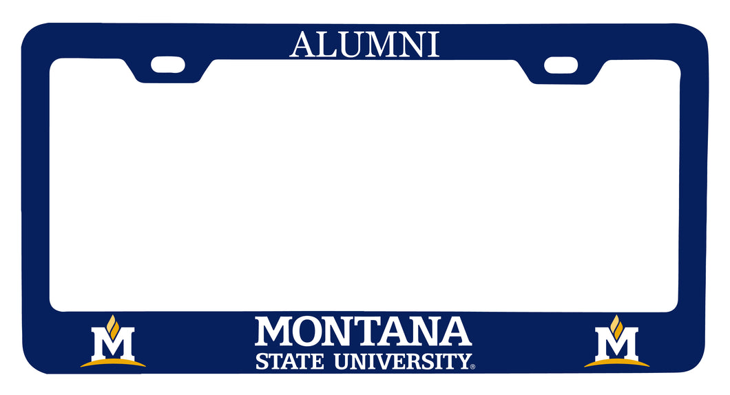 NCAA Montana State Bobcats Alumni License Plate Frame - Colorful Heavy Gauge Metal, Officially Licensed